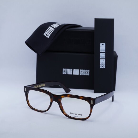 Final Price! Cutler and Gross CGOP136258 002 Havana Eyeglasses 58mm - Picture 1 of 8